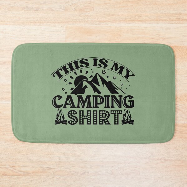 Item preview, This is my camping shirt designed and sold by Wit & Wear Company.
