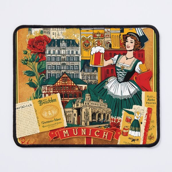 Item preview, Munich Germany Vintage Travel Tourism  designed and sold by TravelersGems.