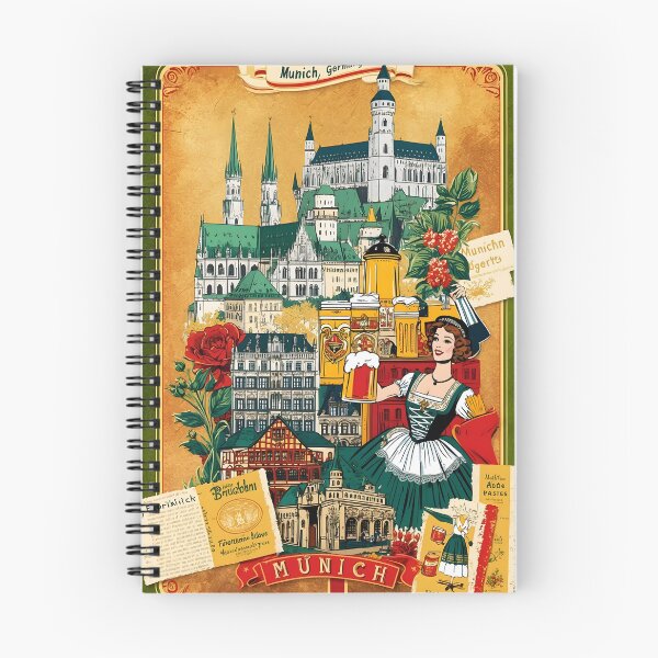 Item preview, Munich Germany Vintage Travel Tourism  designed and sold by TravelersGems.