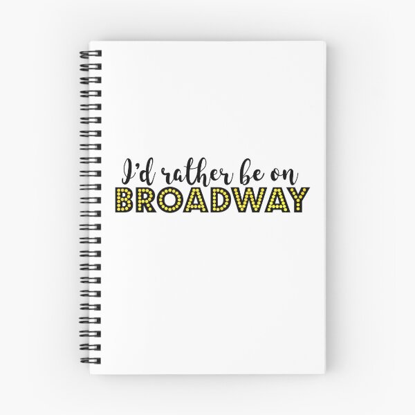 Artikelvorschau, Ich wäre lieber am Broadway entworfen und verkauft von Musicalsticker.
