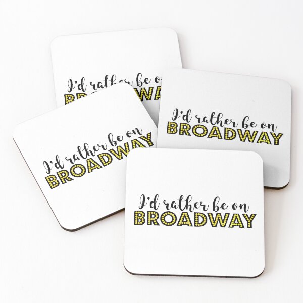 Item preview, I’d rather be on Broadway designed and sold by Musicalsticker.