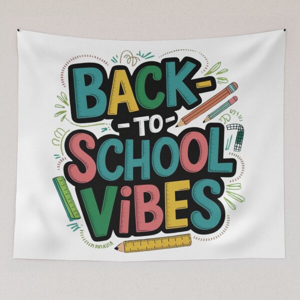 Item preview, Back to School Vibes designed and sold by wellie-chic.