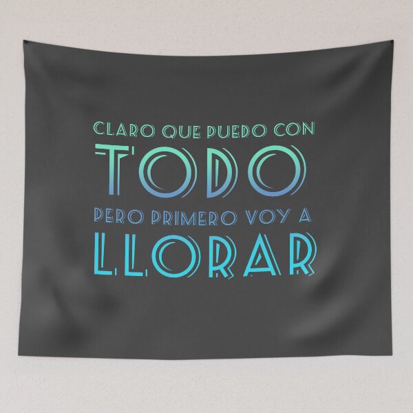 Item preview, Funny spanish quotes cool gif designed and sold by La Loca.