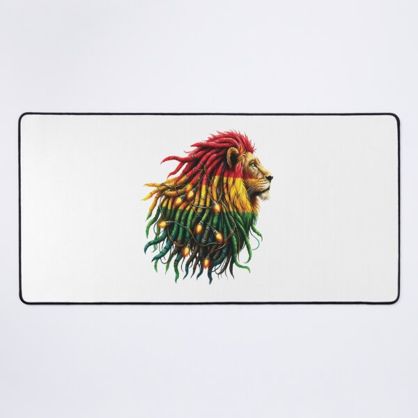 Item preview,  Reggae Music Rootstown Judah Rastafarian Reggae Lion Men Women Astrology designed and sold by millionair3.