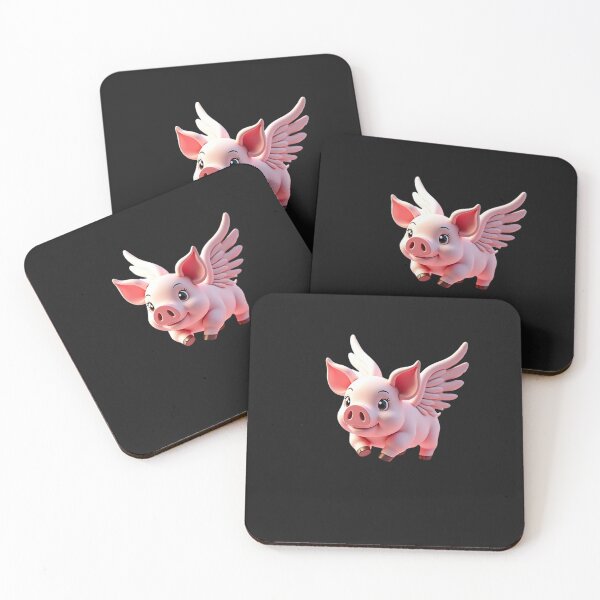 Item preview, Flying Pig - When Pigs Fly designed and sold by eliteandhonor.