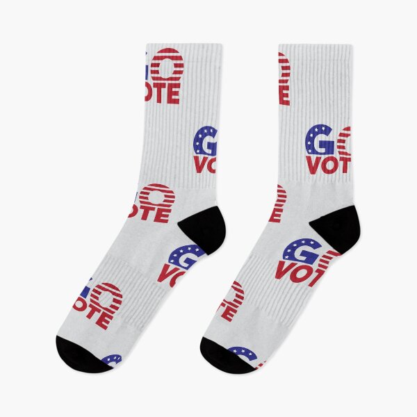 Item preview, Go Vote Typographic Grunge Design designed and sold by iamKaye.