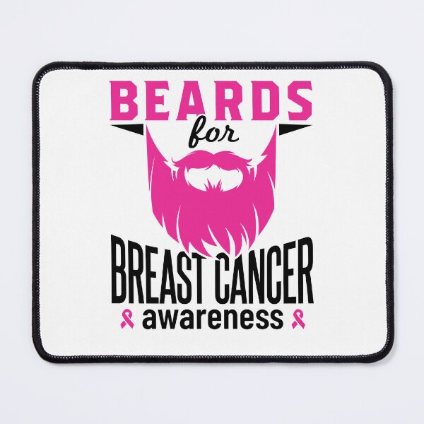 Item preview, Beards for Breast Cancer Awareness designed and sold by jaygo.