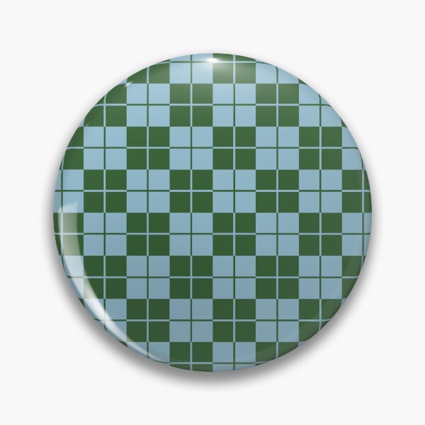 Item preview, Argyle Checkerboard Plaid Pattern Green & Blue  designed and sold by tonymagnerart.
