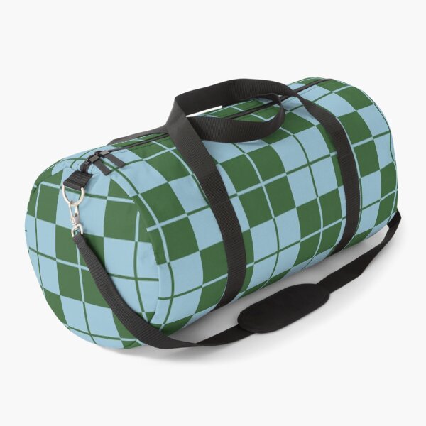 Item preview, Argyle Checkerboard Plaid Pattern Green & Blue  designed and sold by tonymagnerart.
