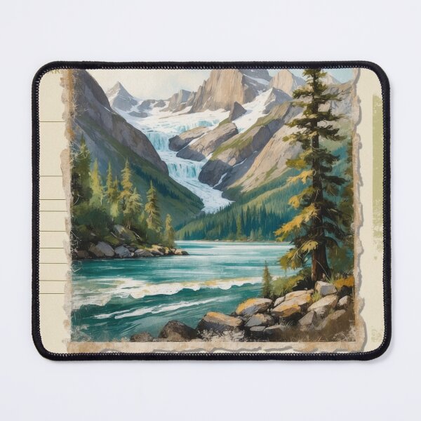 Item preview, North Cascades National Park Postcard Vintage Retro Travel designed and sold by TravelPostcardGems.
