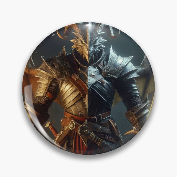 Item preview, Dragonborn Warrior designed and sold by GalleryBrisArt.