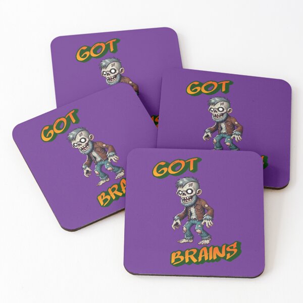 Item preview, Got Brains - George our Wonderful  Zombie Has Gone Viral with his Incredibly Hungry Antics designed and sold by 3DAF.