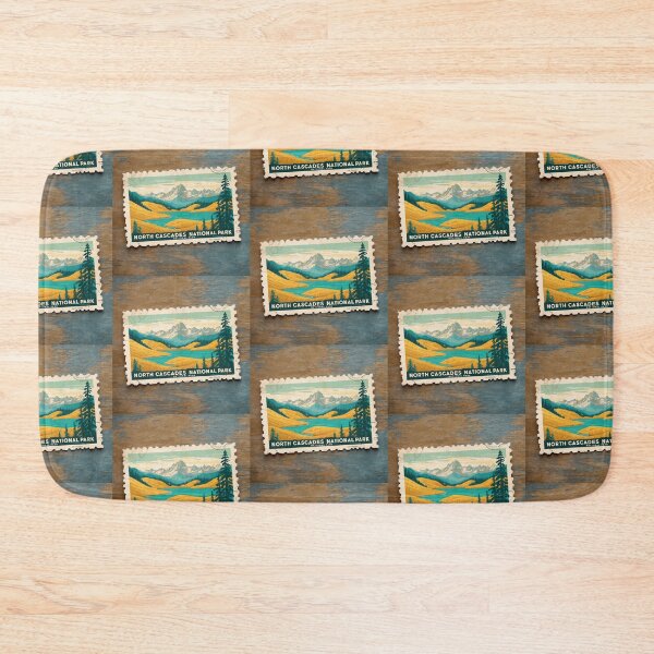 Item preview, North Cascades National Park Postcard Vintage Retro Travel designed and sold by TravelPostcardGems.
