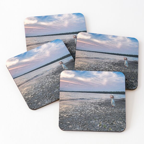 Item preview, Enjoying the Sunset on a Tobermory Beach designed and sold by Kathy Weaver.
