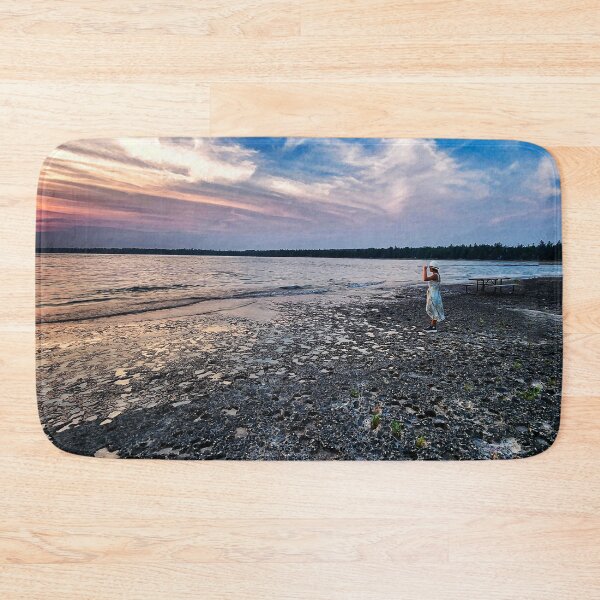 Item preview, Enjoying the Sunset on a Tobermory Beach designed and sold by Kathy Weaver.