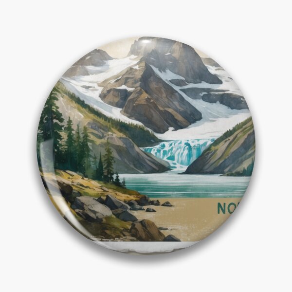 Item preview, North Cascades National Park Postcard Vintage Retro Travel designed and sold by TravelPostcardGems.