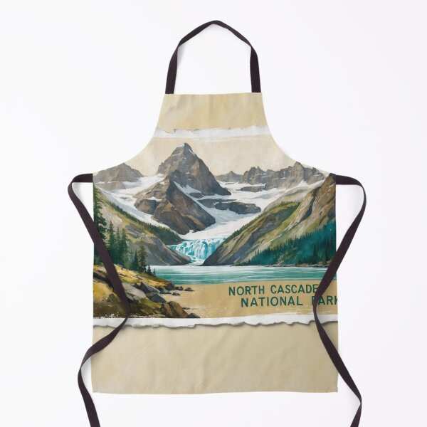 Item preview, North Cascades National Park Postcard Vintage Retro Travel designed and sold by TravelPostcardGems.