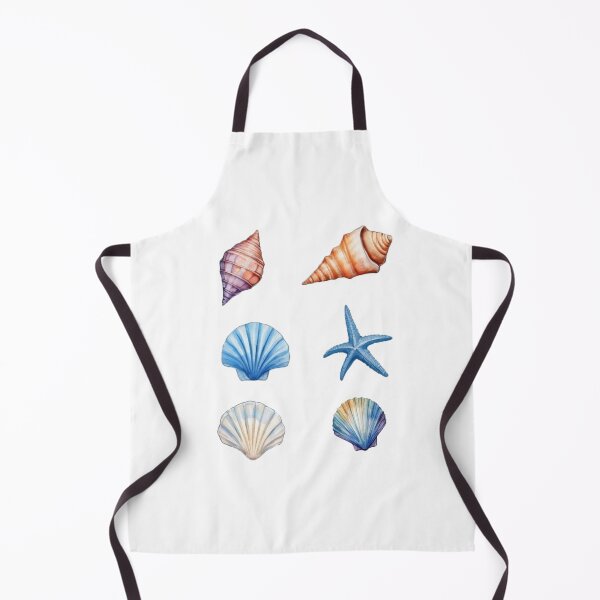 Item preview, Coastal Sea Shells Treasure Ocean Watercolor Seashells Pack designed and sold by SOUFIANE1991.