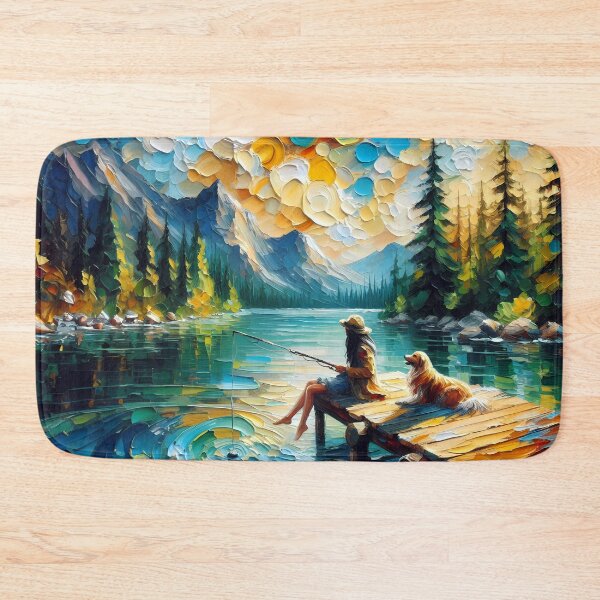Item preview, Spring River  designed and sold by Vibranta Studio.