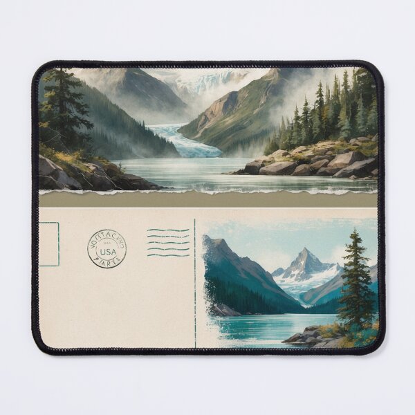 Item preview, North Cascades National Park Postcard Vintage Retro Travel designed and sold by TravelPostcardGems.