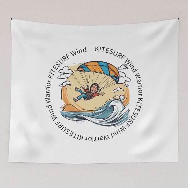 Item preview, Copy of Kitesurfing comic "WIND WARRIOR" designed and sold by StyleFused.