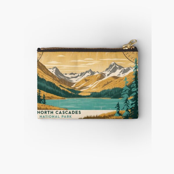 Item preview, North Cascades National Park Postcard Vintage Retro Travel designed and sold by TravelPostcardGems.