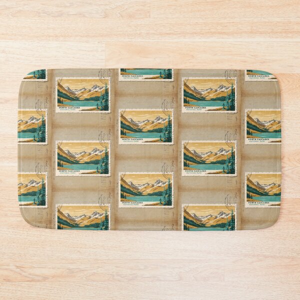 Item preview, North Cascades National Park Postcard Vintage Retro Travel designed and sold by TravelPostcardGems.