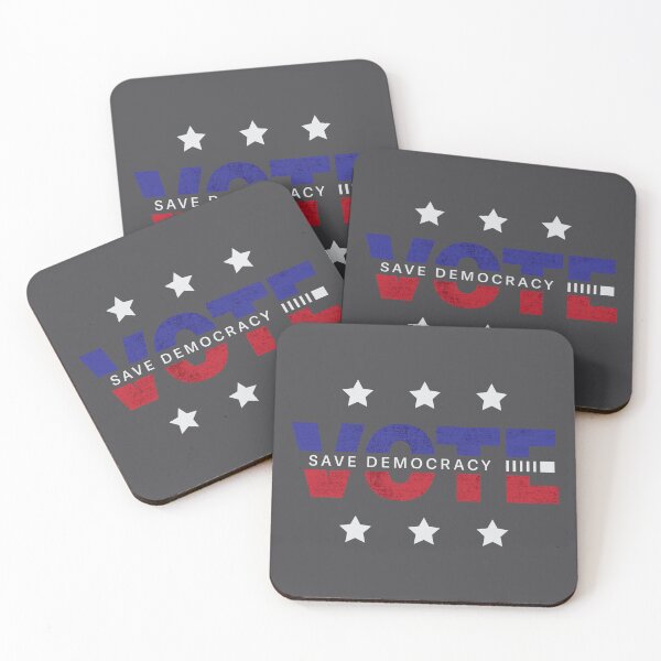Item preview, Vote and Save Democracy Typographic Design designed and sold by iamKaye.