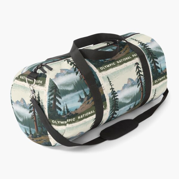 Item preview, Olympic National Park Postcard Vintage Retro Travel designed and sold by TravelPostcardGems.