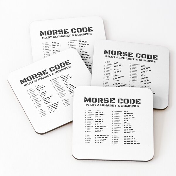 Item preview, Morse Code for Beginners Mastering the Pilot Alphabet designed and sold by AnnSign.