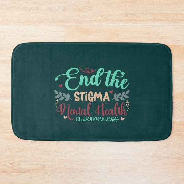 Item preview, End the stigma mental health awareness designed and sold by Wit & Wear Company.