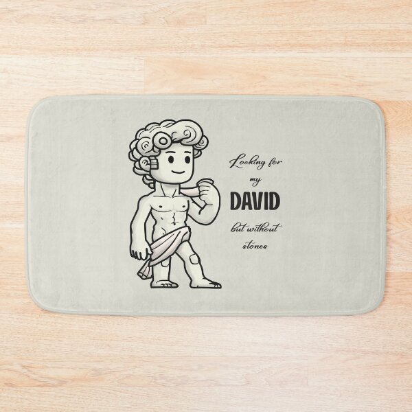 Item preview, Michelangelo's David boyfriend match dating designed and sold by WildArtIT.