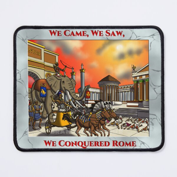 Item preview, We Came, We Saw, We Conquered Rome designed and sold by Brandon Pilcher's Creative Adventures.