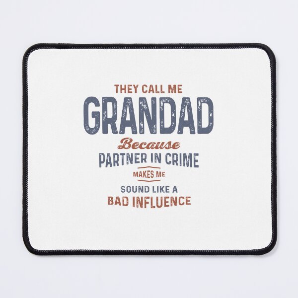 Item preview, Grandad Partner in Crime and Proud of It - Grandparents Day designed and sold by cidolopez.