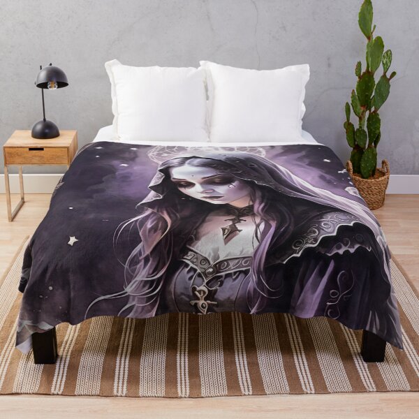 Item preview, Gothic Witch Ghost Reading A Book Of Mysteries By Candlelight designed and sold by taiche.