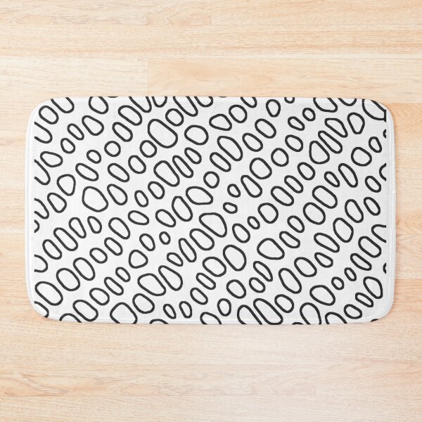 Item preview, The black line drawing is a circle like a rock. designed and sold by wonghong.