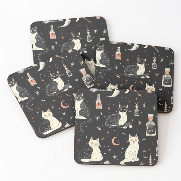 Item preview, Dark academia cats designed and sold by EternalScholar.