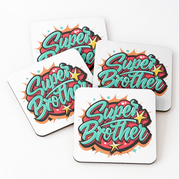 Item preview, Super brother! inscription for printing designed and sold by orthodox-icon.
