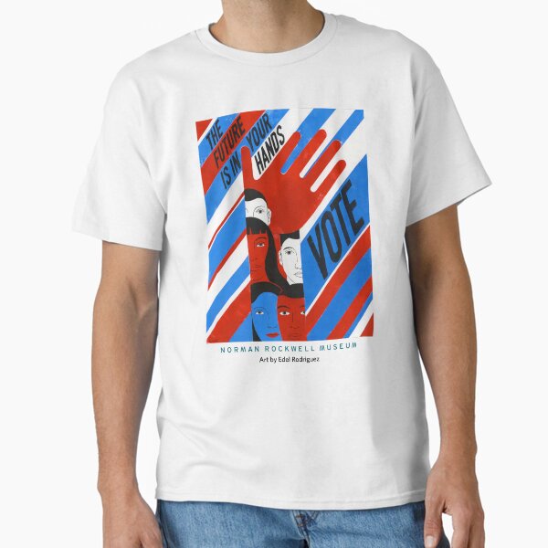 Edel Rodriguez The Future Is In Your Hands - VOTE Classic T-Shirt