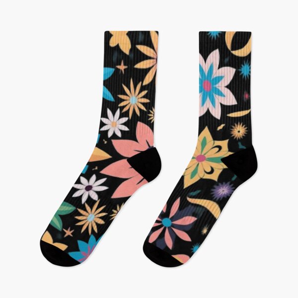 Item preview, Beautiful cutout colorful flowers designed and sold by MargoMalej.