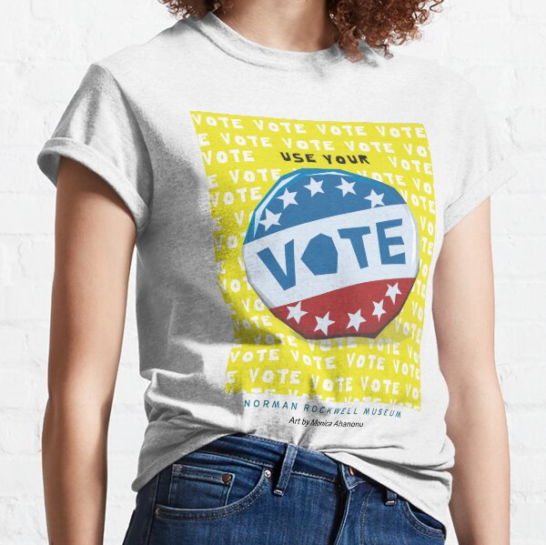 Item preview, Monica Ahanonu Use Your Vote designed and sold by Norman  Rockwell Museum.