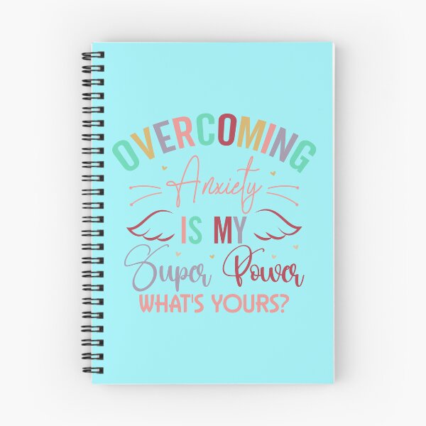 Item preview, Overcoming anxiety is my super power what's yours? designed and sold by Wit & Wear Company.