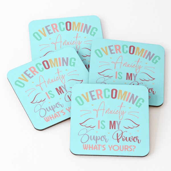 Item preview, Overcoming anxiety is my super power what's yours? designed and sold by Wit & Wear Company.