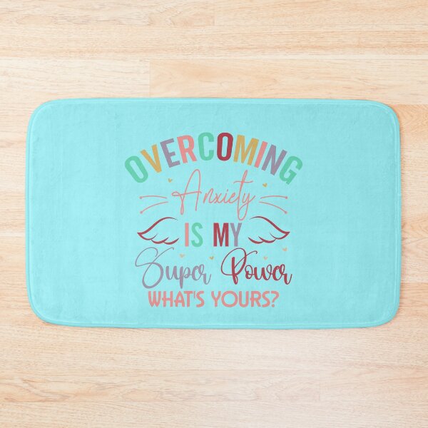 Item preview, Overcoming anxiety is my super power what's yours? designed and sold by Wit & Wear Company.