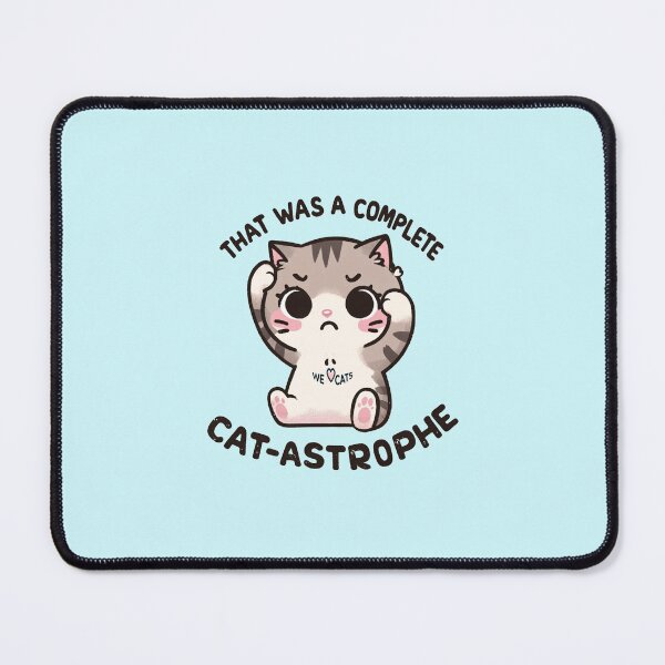 Item preview, Cat-Astrophe Cute Cat (catastrophe) designed and sold by WeLoveCatss.