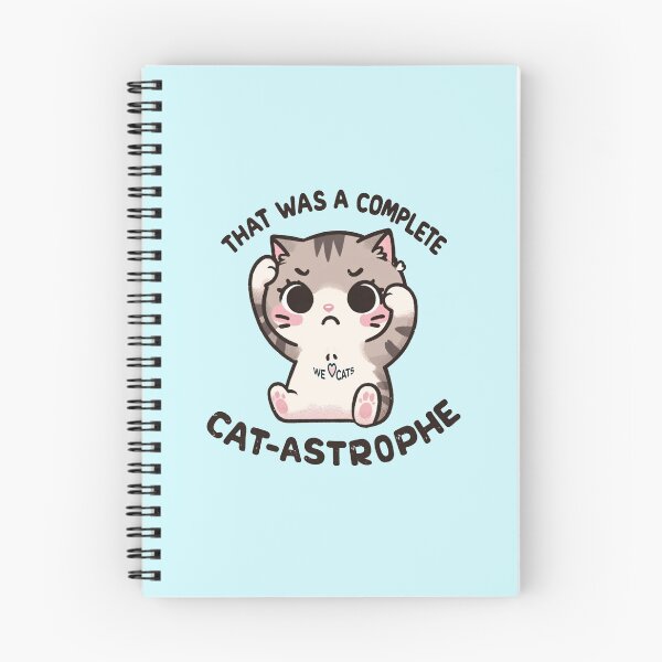 Item preview, Cat-Astrophe Cute Cat (catastrophe) designed and sold by WeLoveCatss.