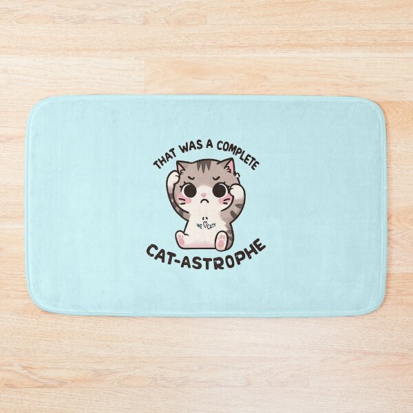 Item preview, Cat-Astrophe Cute Cat (catastrophe) designed and sold by WeLoveCatss.