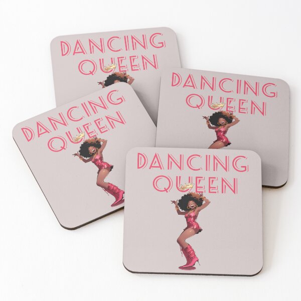 Item preview, dancing queen anime style afro woman designed and sold by La Loca.