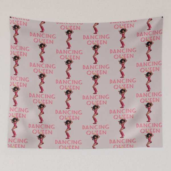 Item preview, dancing queen anime style afro woman designed and sold by La Loca.