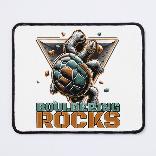 Item preview, Bouldering Rocks Turtle Climbing Gift designed and sold by Pineapple-Tree.